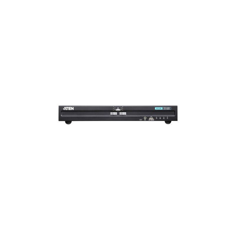 ATEN CS1182D-AT-G El switch KVM seguro PSS PP v3.0 de ATEN (CS1182D) se ha diseñado…