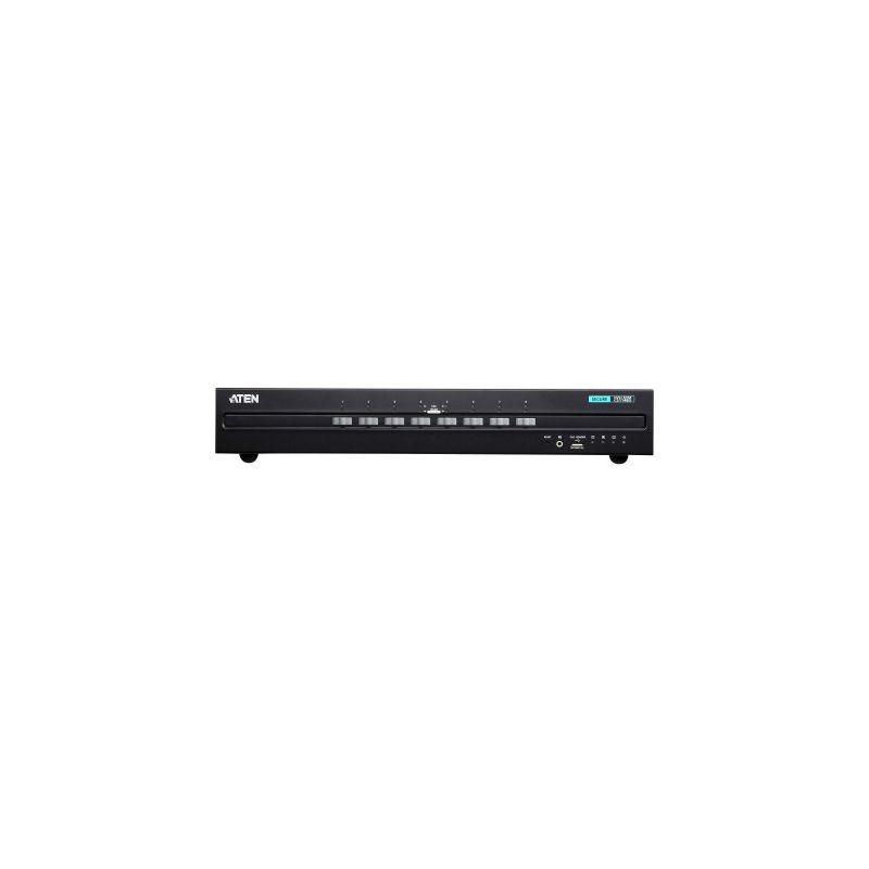 ATEN CS1148D-AT-G El switch KVM seguro PSS PP v3.0 de ATEN (CS1148D) se ha diseñado…