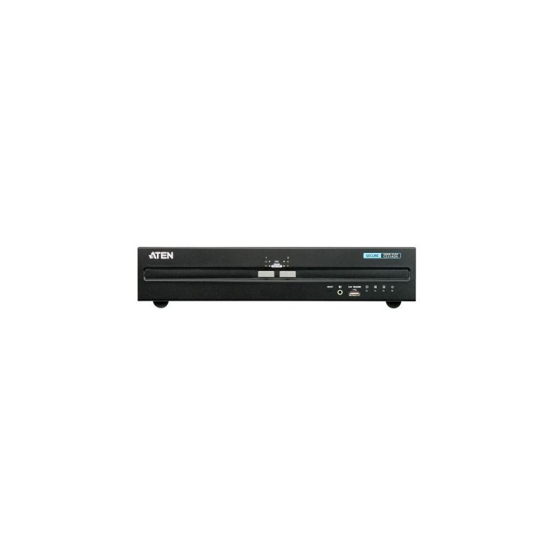 ATEN CS1142H-AT-G El switch KVM seguro PSS PP v3.0 de ATEN (CS1142H) se ha diseñado…