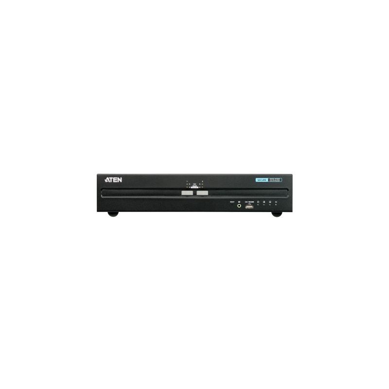 ATEN CS1142D-AT-G El switch KVM seguro PSS PP v3.0 de ATEN (CS1142D) se ha diseñado…