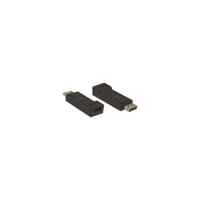 KRAMER 99-9797012 AD-DPM/HF is a DisplayPort male to HDMI female adapter that enables the…