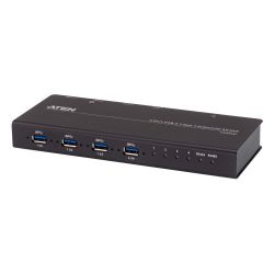 ATEN US3344I-AT L'US3344I est un commutateur industriel USB3.1 Gen1 à 4 ports qui permet à 4…