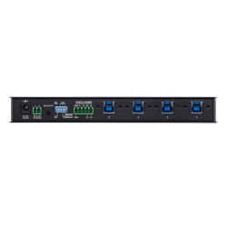 ATEN US3344I-AT L'US3344I est un commutateur industriel USB3.1 Gen1 à 4 ports qui permet à 4…