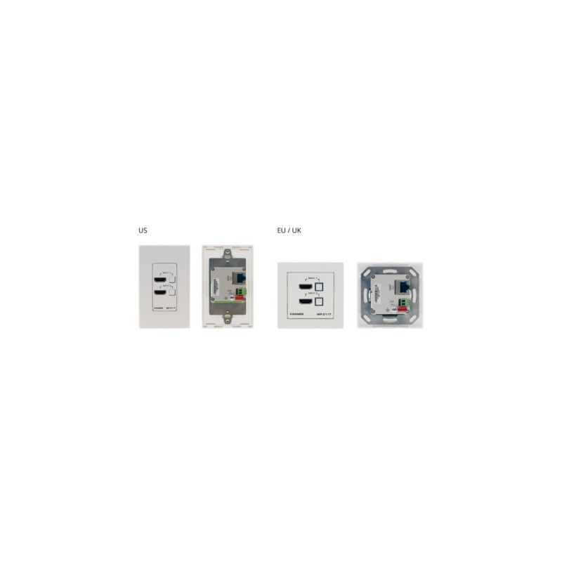 KRAMER 20-804970590 WP − 211T is a high-performance automatic wall plate selector for 4K,…