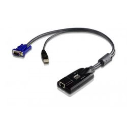 ATEN KA7175-AX The KA7175 USB Adapter Cable connects the KVM Switch to the Video Ports, Keyboard,…