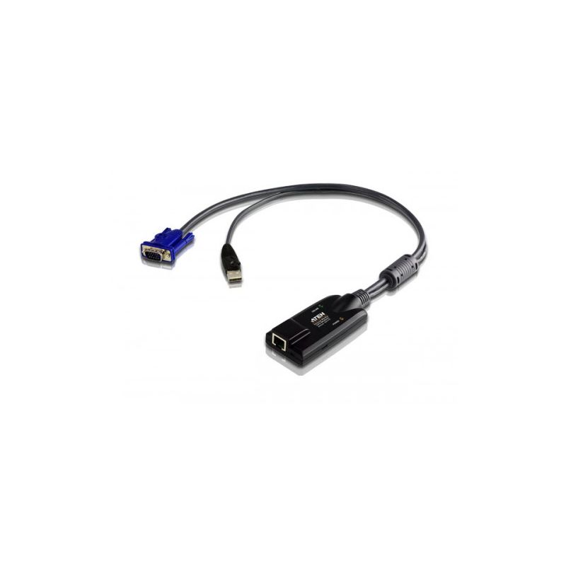 ATEN KA7175-AX The KA7175 USB Adapter Cable connects the KVM Switch to the Video Ports, Keyboard,…