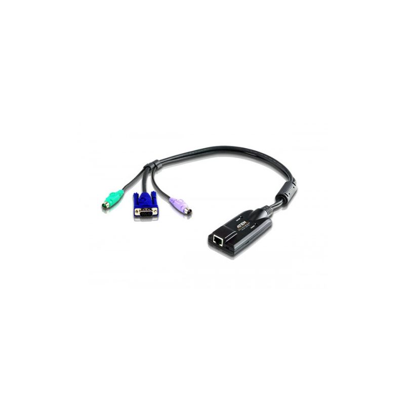 ATEN KA7120-AX The KA7120 PS/2 Adapter Cable connects the KVM Switch to the Video, Keyboard and…