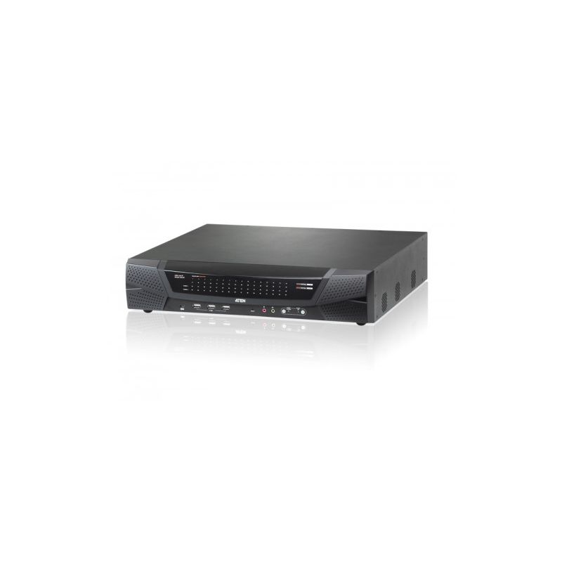 ATEN KN8164V-AX-G 64-Port 9-Bus KVM Over IP Switch with Audio & Virtual Media Support