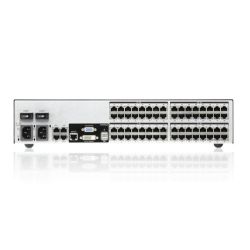 ATEN KN8164V-AX-G Commutateur KVM sur IP à 64 ports et 9 bus avec prise en charge audio et…