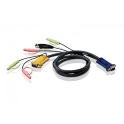 ATEN 2L-5302U Aten 1.8 m 3-in-1 USB KVM Cable with audio and SPHD