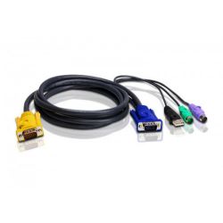 ATEN 2L-5303UP Aten Cable KVM PS/2-USB de 3 m