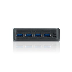 ATEN US434-AT The ATEN US434 is a peripheral sharing device with 4 USB 3.2 Gen1 ports that allows…