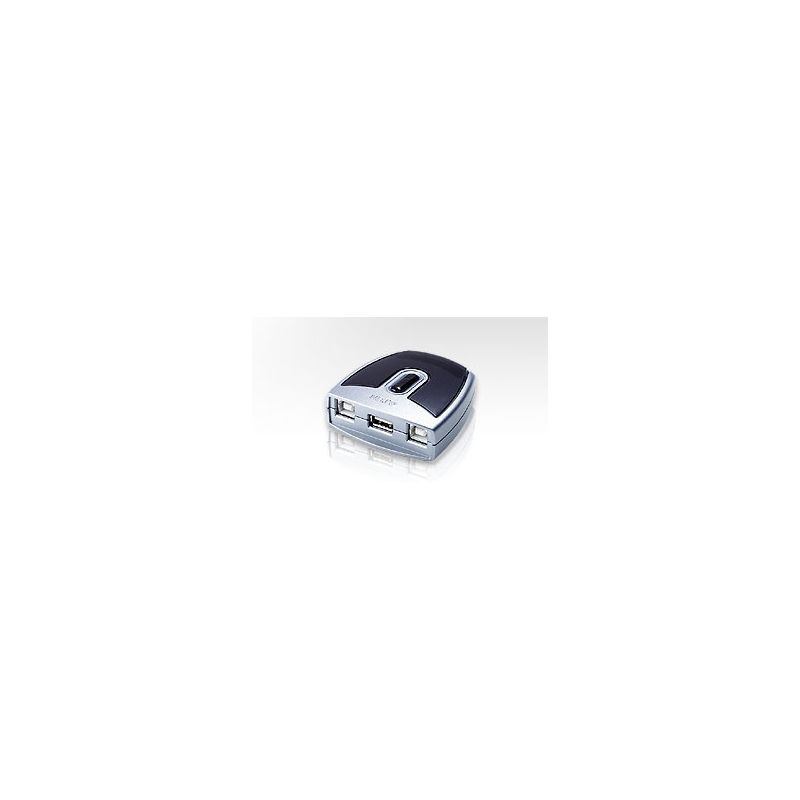 ATEN US221A-AT Switch periférico USB 2.0 de 2 portas Aten