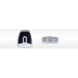 ATEN US221A-AT Switch periférico USB 2.0 de 2 portas Aten