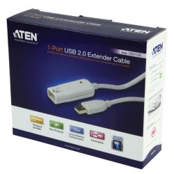 ATEN UE2120 Características- Alarga la distancia de transmisión a los dispositivos USB hasta 12…