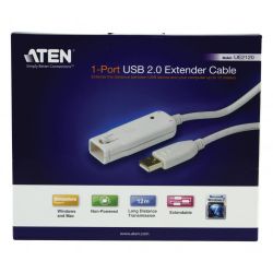 ATEN UE2120 Características- Alarga la distancia de transmisión a los dispositivos USB hasta 12…