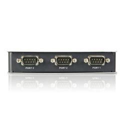 ATEN UC2324-AT Le hub ATEN USB vers série RS232 fournit une connexion série RS232 externe pour…