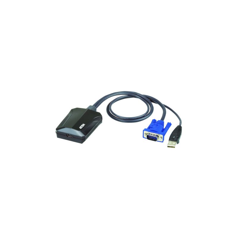 ATEN CV211-AT El Adaptador para carrito de emergencia de consola KVM USB para ordenador portátil…