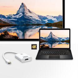 ATEN VC981-AT 1x adaptador activo de Mini DisplayPort 4K a HDMI VC981