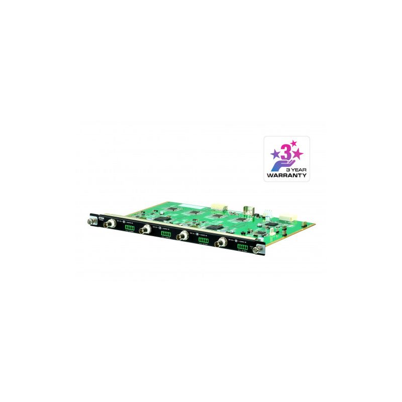 ATEN VM7404-AT A placa de entrada 3G-SDI de 4 portas VM7404 oferece uma maneira simples de rotear 4…