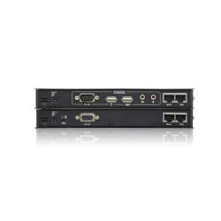 ATEN CE604-AT-G The CE604 is a KVM extender for USB input devices and two DVI displays that allows…