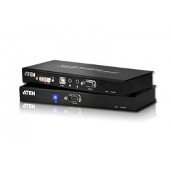 ATEN CE600-AT-G The CE600 is a KVM extension for USB and DVI graphics consoles with RS-232 serial…