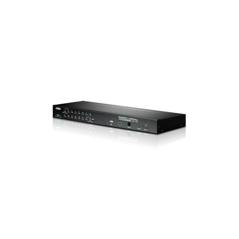 ATEN CS1716I-AT-G Le commutateur KVM CS1716i est une unité de contrôle KVM sur IP qui permet aux…