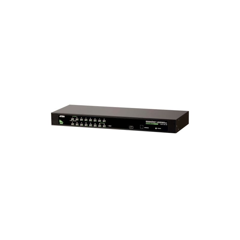 ATEN CS1316-AT-G The CS1316 KVM Switch allows you to access and control up to 256 computers from a…