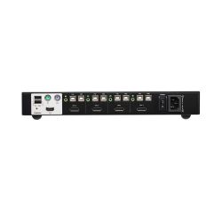 ATEN CS1184DP-AT-G El switch KVM seguro PSS PP v3.0 de ATEN (CS1184DP) se ha diseñado…