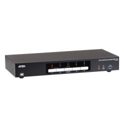 ATEN CS1944DP-AT-G O switch de desktop ATEN CS1944DP ajuda você a organizar sua área de trabalho