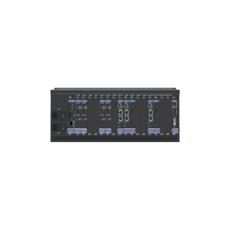 KRAMER 28-70001430 VS & minus1616DN & minusEM é um chassi de switcher de matriz modular de alto e…