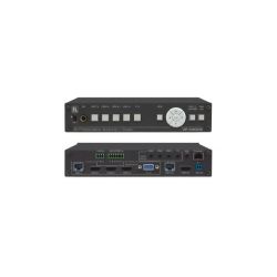 KRAMER 72-00069790 The VP−440H2 is a 4K@60Hz (4:4:4) presentation switcher/scaler with one…