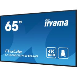 IIYAMA LH6560UHS-B1AG iiyama PROLITE. Conception du produit : Tableau de chevalet numérique