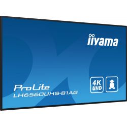 IIYAMA LH6560UHS-B1AG iiyama PROLITE. Conception du produit : Tableau de chevalet numérique