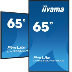 IIYAMA LH6560UHS-B1AG iiyama PROLITE. Design do produto: Quadro de cavalete digital