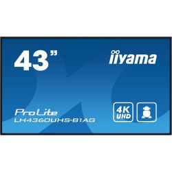 IIYAMA LH4360UHS-B1AG iiyama PROLITE. Product design: Digital easel board