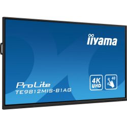 IIYAMA TE9812MIS-B1AG iiyama PROLITE. Design do produto: Quadro de cavalete digital