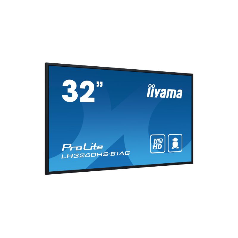 IIYAMA LH3260HS-B1AG iiyama PROLITE. Conception du produit : tableau de chevalet numérique