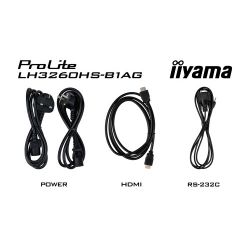 IIYAMA LH3260HS-B1AG iiyama PROLITE. Design do produto: Quadro de cavalete digital