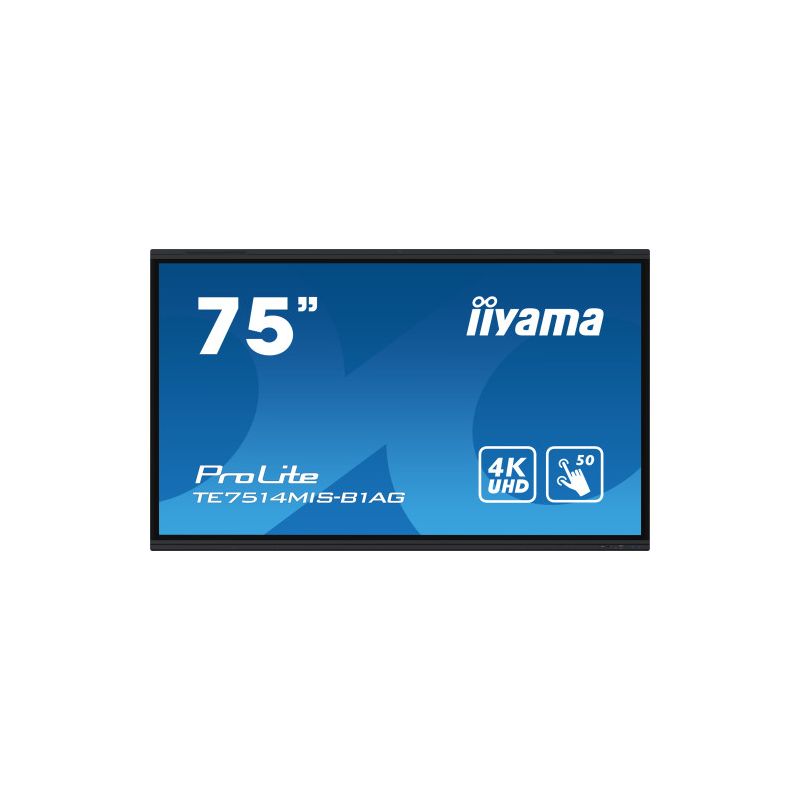 IIYAMA TE7514MIS-B1AG El TE7514MIS-B1AG de iiyama es una solución interactiva híbrida que inspira…