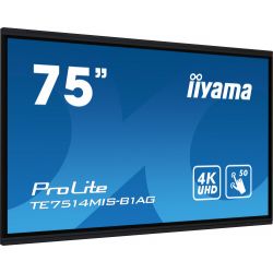 IIYAMA TE7514MIS-B1AG O TE7514MIS-B1AG da iiyama é uma solução interativa híbrida que inspira…