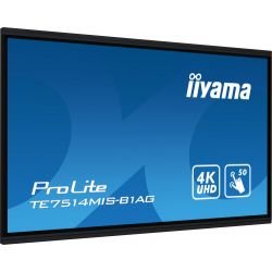 IIYAMA TE7514MIS-B1AG El TE7514MIS-B1AG de iiyama es una solución interactiva híbrida que inspira…