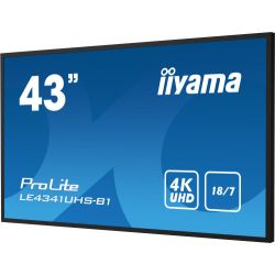 IIYAMA LE4341UHS-B1 Instalado em uma moldura fina, o iiyama LE4341UHS é um display de…