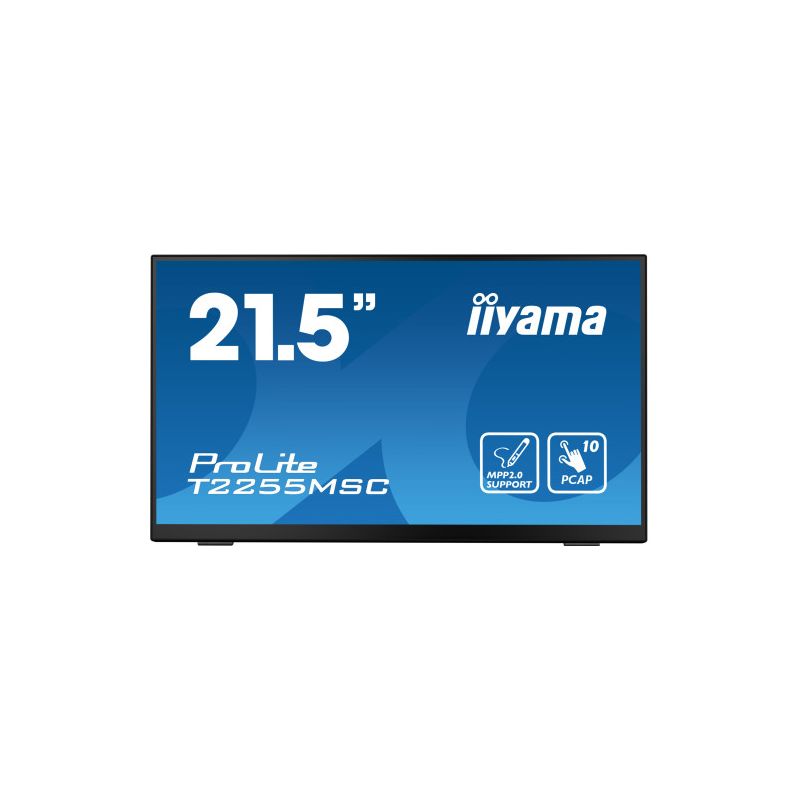 IIYAMA T2255MSC-B1 Le ProLite T2255MSC, avec sa résolution Full HD (1920x1080) et sa technologie…