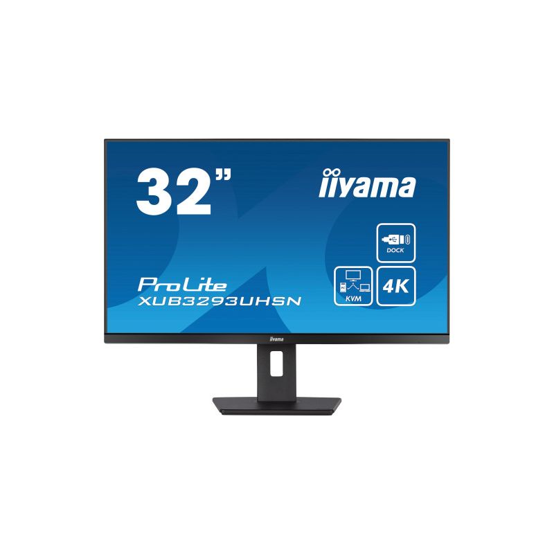 IIYAMA XUB3293UHSN-B5 Equipado com o switch KVM, o XUB3293UHSN permite conectar vários…