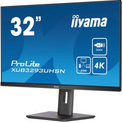 IIYAMA XUB3293UHSN-B5 Equipado com o switch KVM, o XUB3293UHSN permite conectar vários…