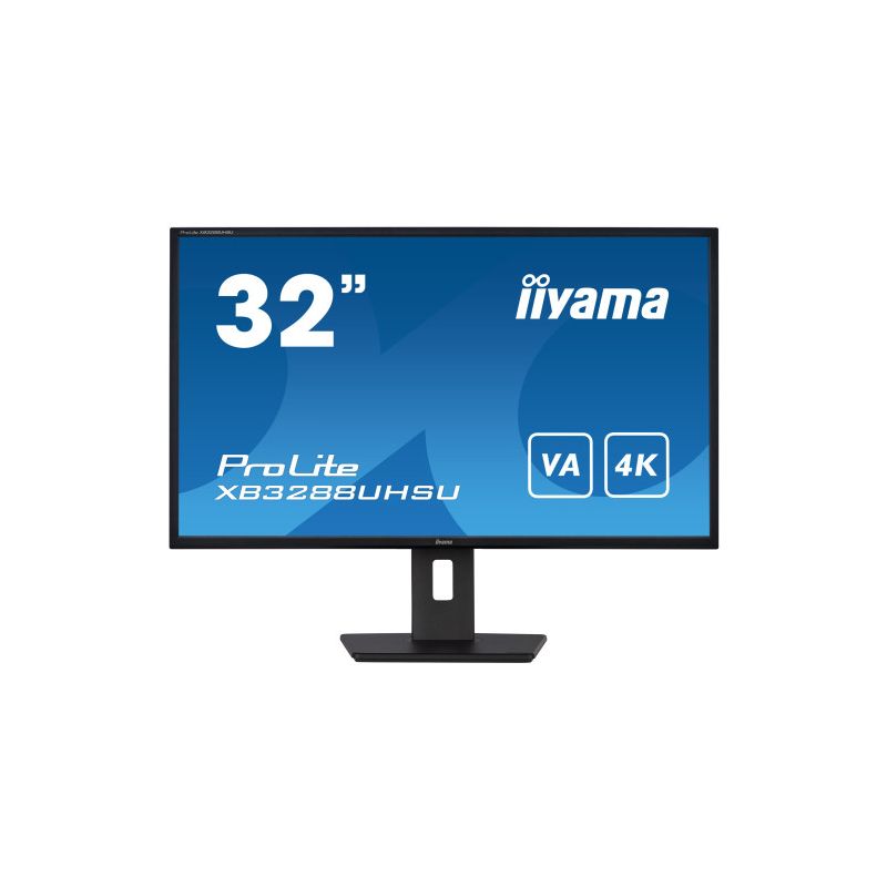 IIYAMA XB3288UHSU-B5 The ProLite XB3288UHSU is a 32'' 4K monitor capable of displaying 4 times more…