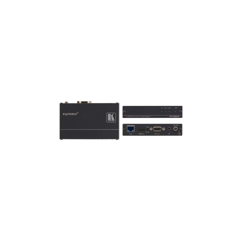 KRAMER 50-80572390 Transmisor 4K60 4:2:0 HDMI HDCP 2.2 con RS–232 e IR sobre HD BaseT de largo…