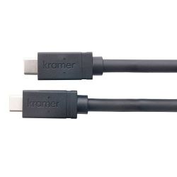 KRAMER 96-0235106 C-U32/FF es un cable USB-C(M) a USB-C(M), USB 3.2 Gen-2 SuperSpeed+ que ofrece un…