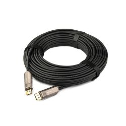 KRAMER 97-0415050 Este cable DisplayPort óptico activo Kramer CLS-AOCDP/UF-50 de 15,2 m (50 pies)…